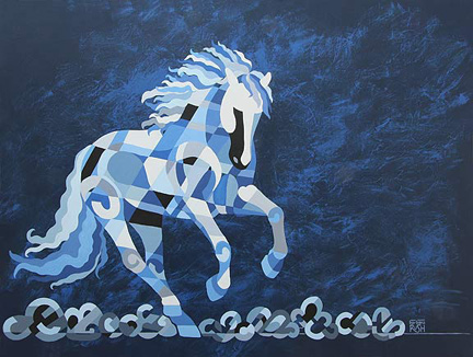 moonlight ride horse